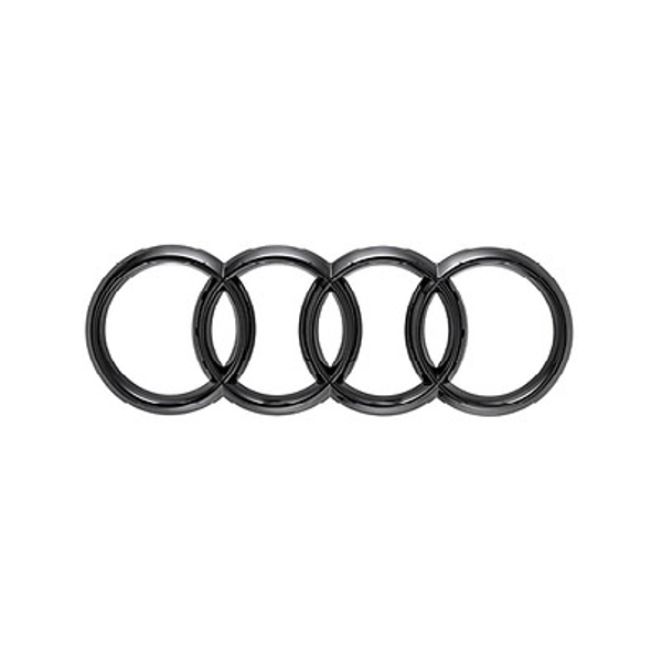 SteinGruppe - Original Audi Ringe in schwarz für hinten - A5 / S5 - 8W6071802